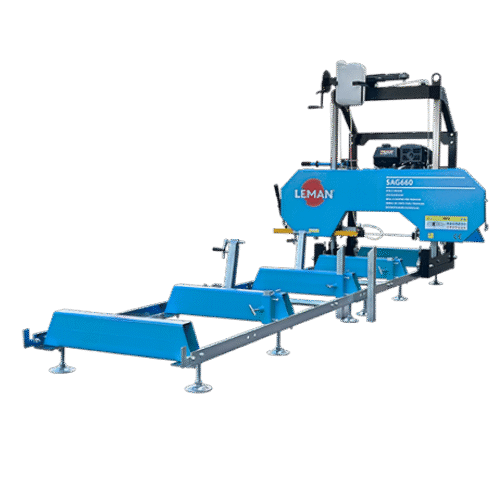 LEMAN – SAG660 – Sierra térmica para troncos – Diámetro del tronco 660 mm – Potencia 11000 W