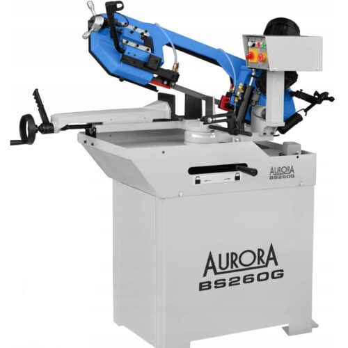 Sierra de cinta para corte de metal Aurora BS260G 400 V trifásica