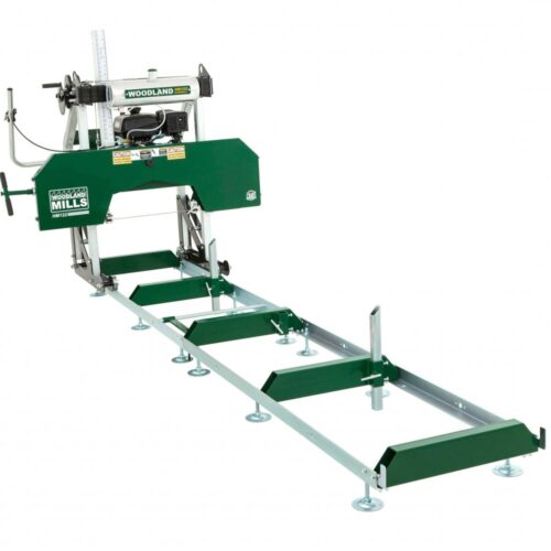 WOODLAND MILLS – HM122 – Aserradero térmico portátil de 9,5 HP – Diámetro de corte 550 mm