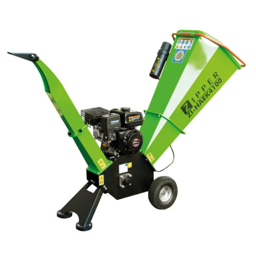 ZIPPER – Trituradora de madera térmica ZI-HAEK4100 de 4100 W – Diámetro máximo 100 mm